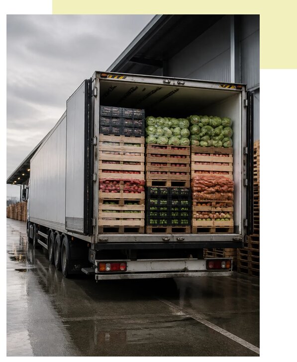 Перевозка плодоовощной продукции в Великого Новгород по цене от 5115 р. | Агросервис-Влк