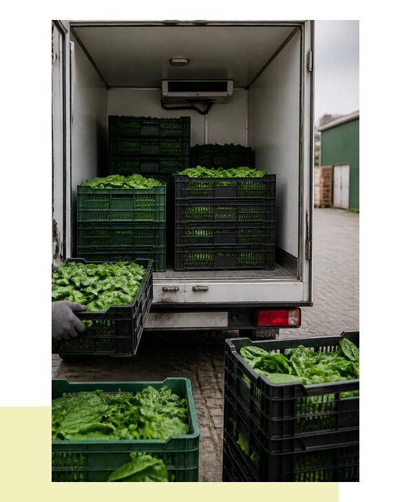 Перевозка шпината в Великого Новгород с сохранением свежести продукции